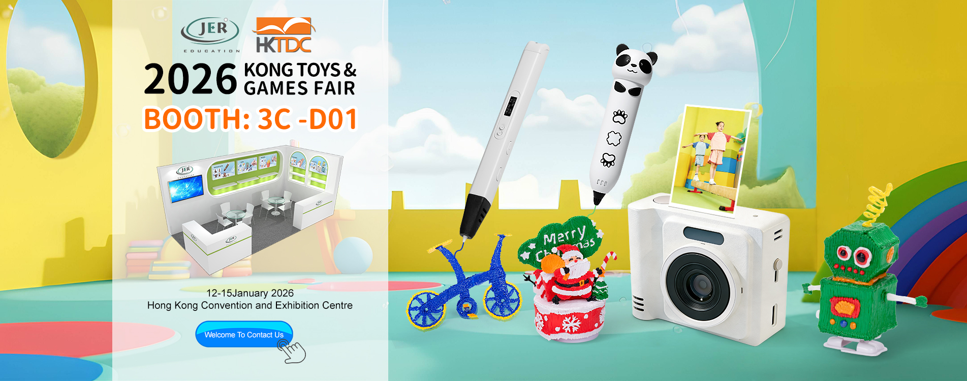 JER Education welcomes you to 2026 Hong Kong TOYS & GAMES FAIR