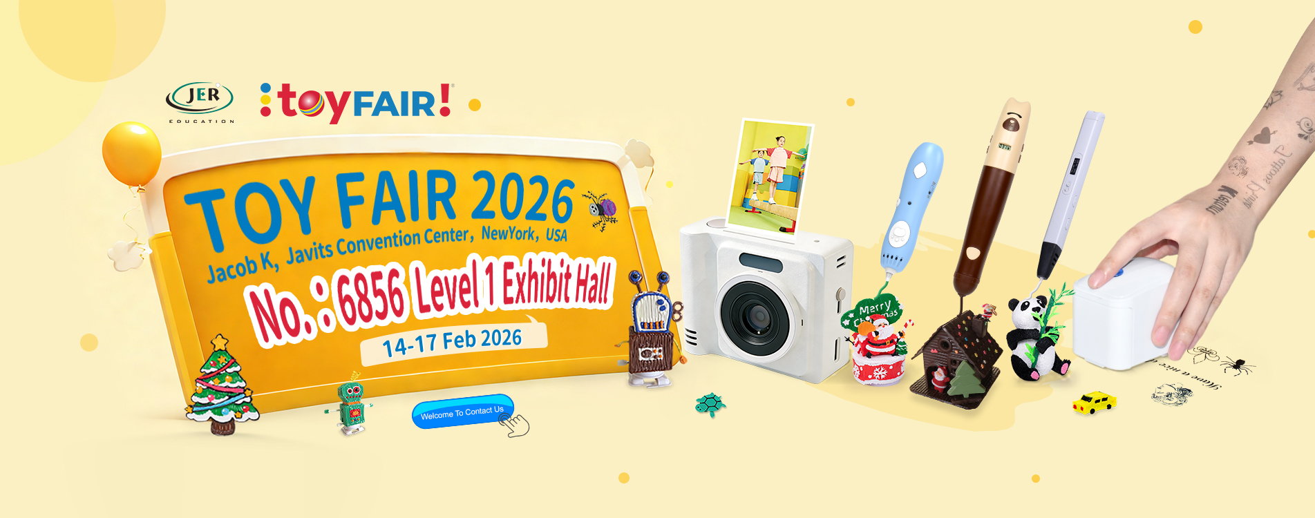 JER Education to Exhibit at TOY FAIR 2026 in New York, USA